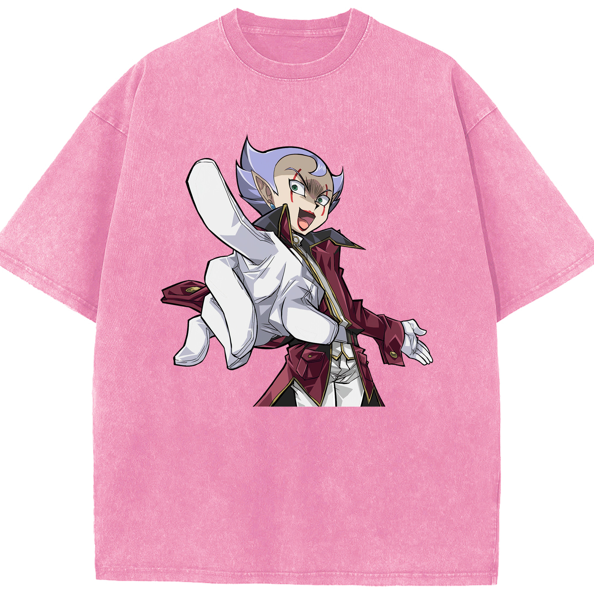 （画像用） 遊☆戯☆王 Yu-Gi-Oh! 綿100% ヴィンテージ風 半袖Tシャツ（フロントプリント）